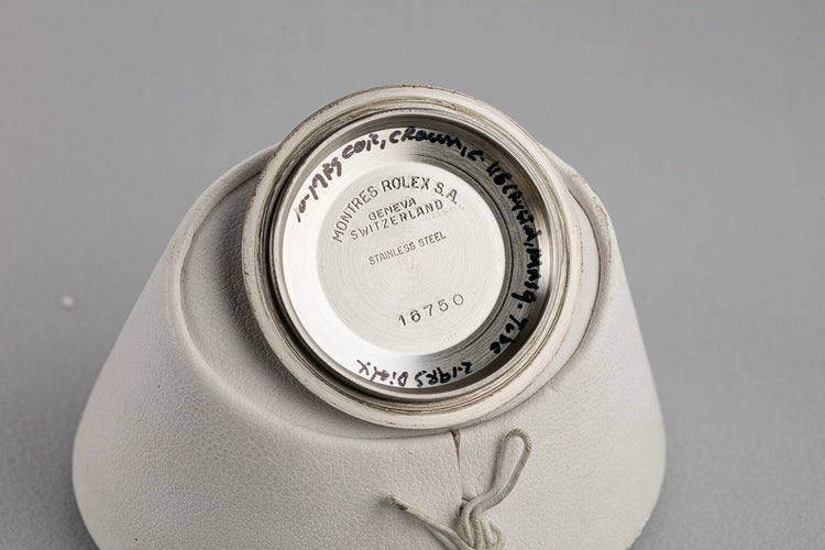 1982 Rolex Two-Tone GMT-Master 16753 Root Beer Nipple Dial with Box and Papers