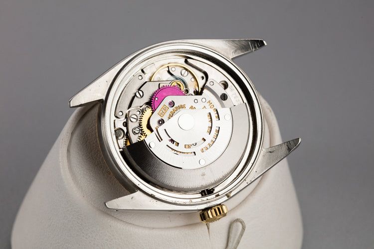 1969 Rolex Two-Tone DateJust 1601 with No Lume Champagne Dial