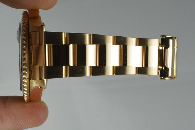 1994 Rolex YG GMT II 16718 with Box and Papers