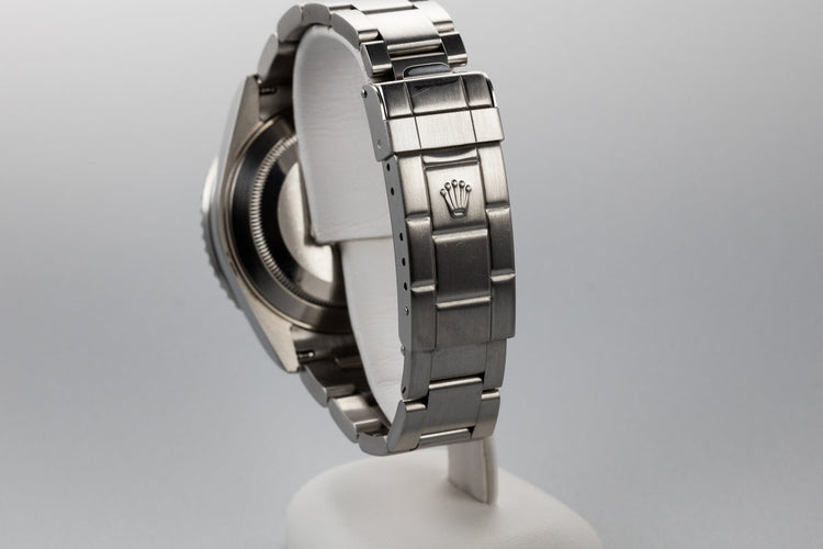 2003 Rolex Green Submariner 16610LV with Box and Papers