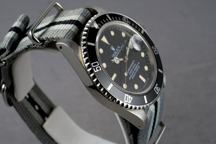 1987 Rolex Spider Dial Submariner 16800