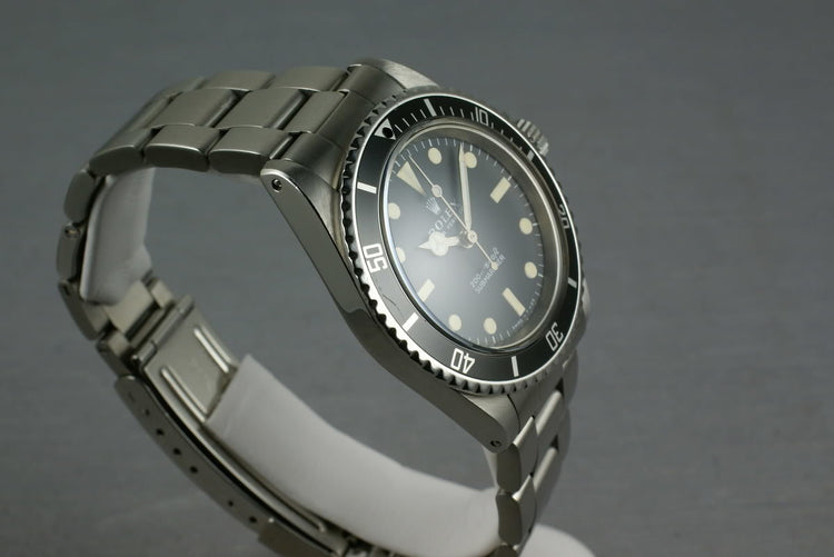 Rolex Submariner Dial 5513 Meters First with box and papers