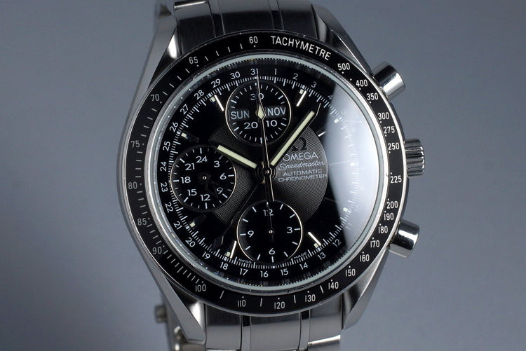 2008 Omega Speedmaster Reduced Triple Date 3220.50 with Card