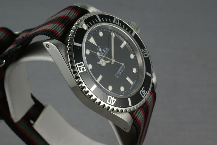 Rolex Submariner 14060 D serial on Nato