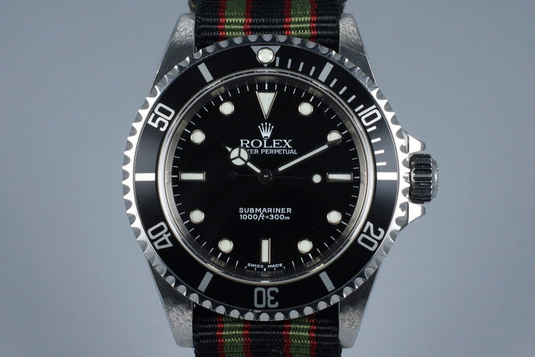 2001 Rolex Submariner 14060M