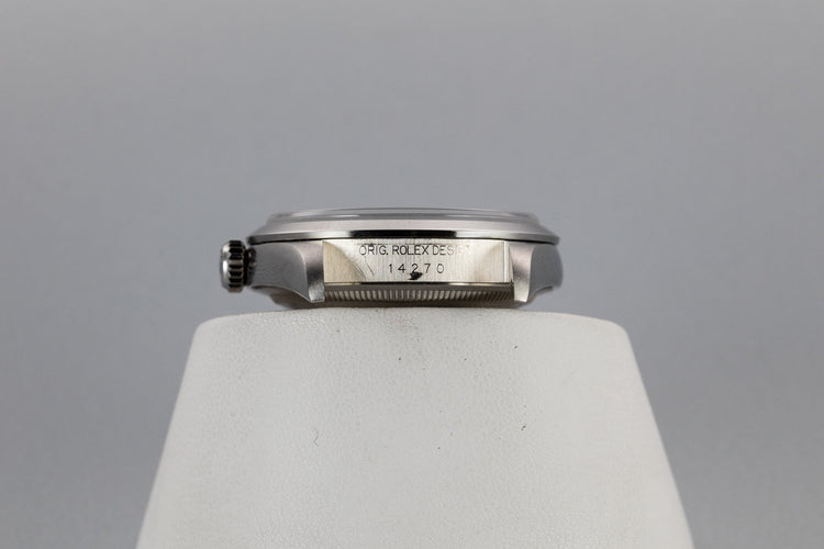 1999 Rolex Explorer 14270 with SWISS Only Dial