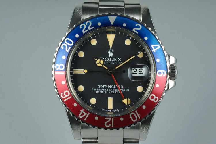 1981 Rolex GMT 16750 Matte Dial