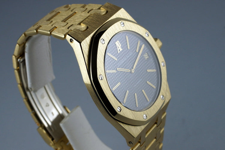 Late 1970’s YG Audemars Piguet 5402BA with Box and Service Papers