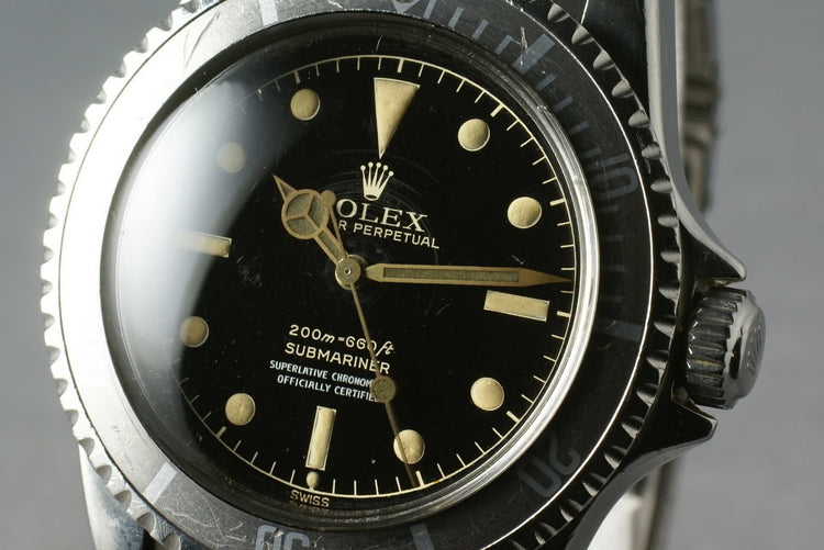 Rolex Submariner 5512 PCG with beautiful 4 line 2 color chapter ring