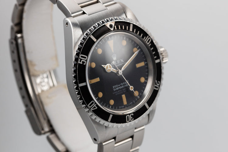 1967 Rolex Submariner 5512 with Meters First Dial