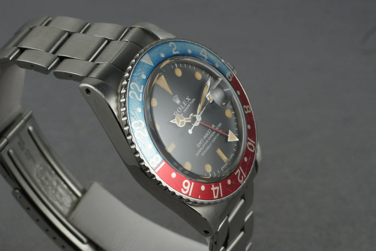 1968 Rolex GMT-Master Ref: 1675 with Mark 1 dial