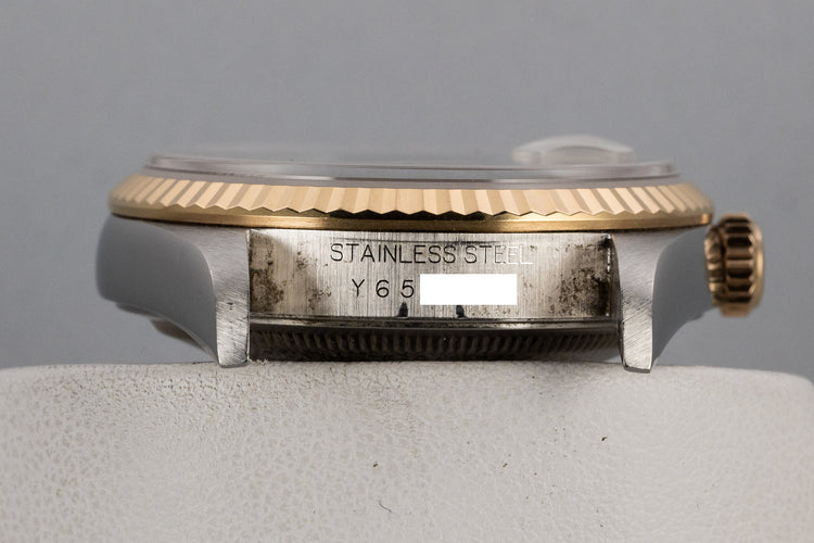 2002 Rolex Two-Tone DateJust 16233 Silver Dial