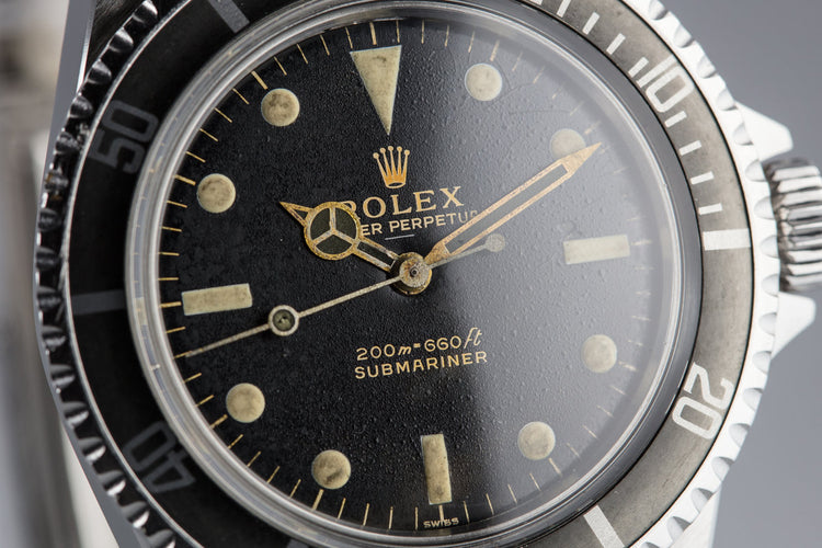 1963 Rolex Gilt Dial Submariner 5513