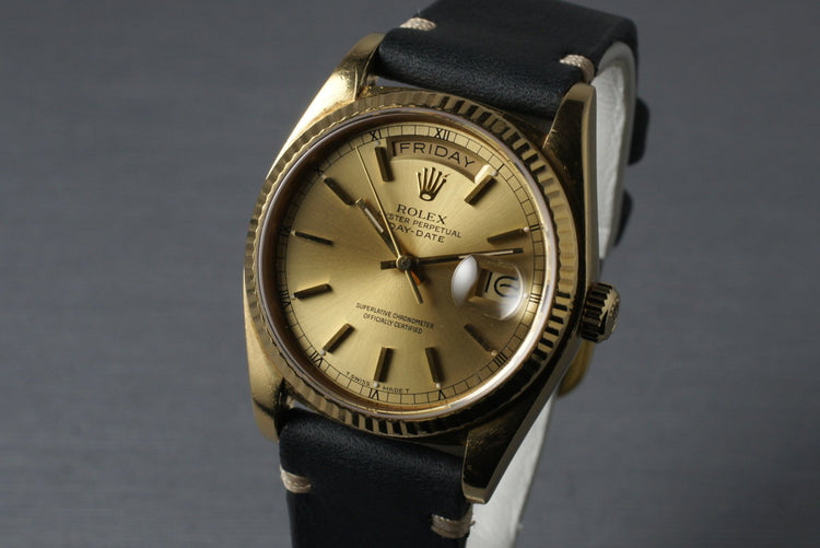 1983 Rolex 18K Day-Date 18038