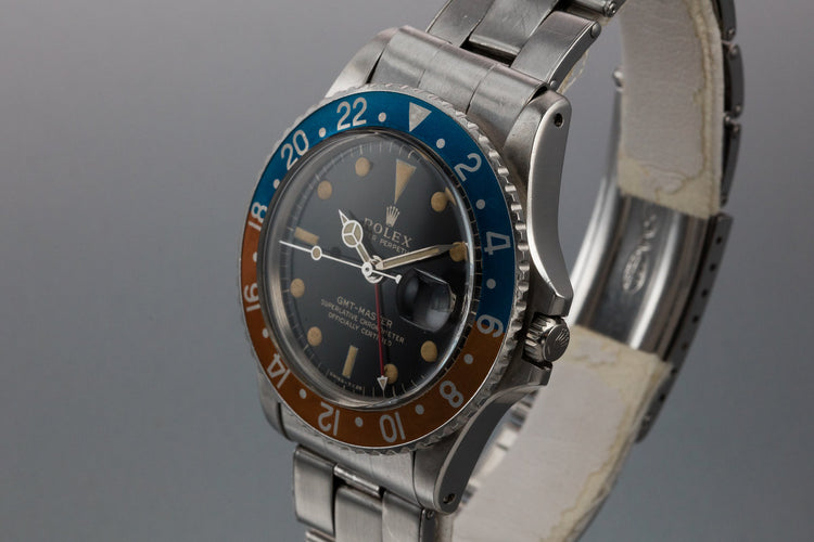1966 Rolex GMT-Master 1675 Gilt Dial