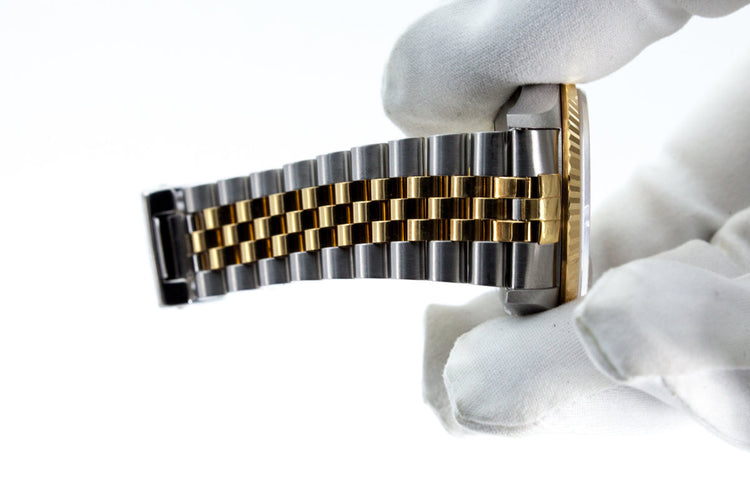1995 Rolex Two Tone DateJust 16233 Gold Dial