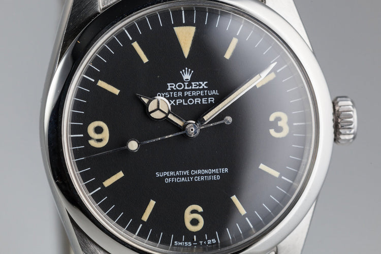 1972 Rolex Explorer I 1016 with Original Papers from BUCHERER