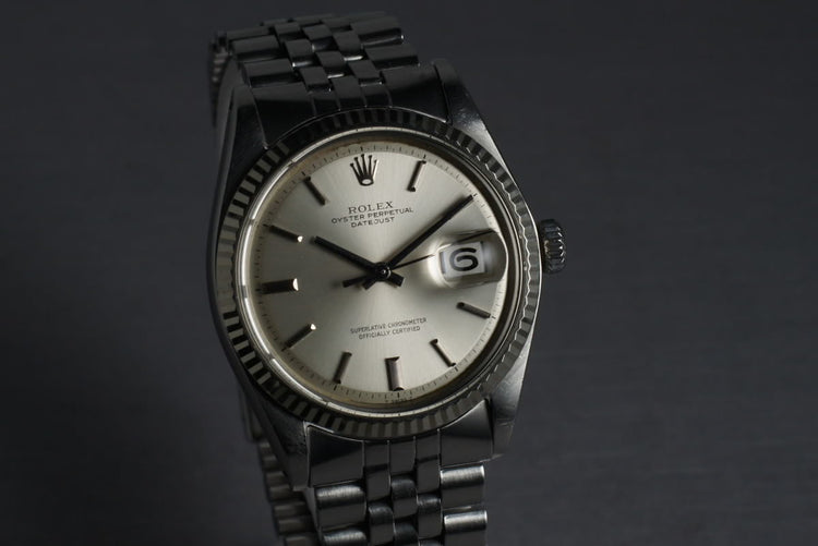1968 Rolex Datejust 1601 with Silver Dial