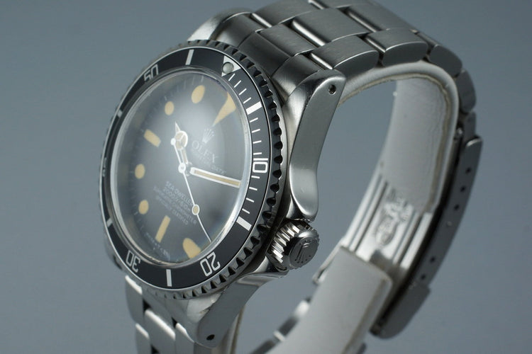 1978 Rolex Sea Dweller 1665 Mark I Dial