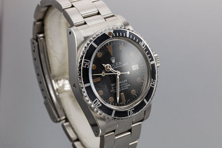 1978 Rolex Sea-Dweller 1665 Rail Dial