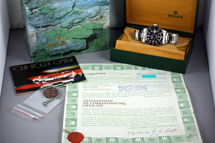 1978 Rolex Submariner 1680 with Box and Papers