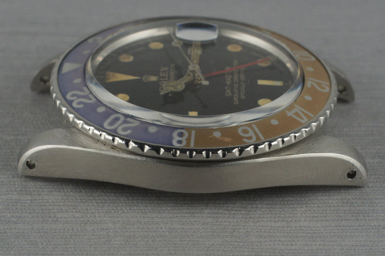 1963 Rolex GMT 1675 PCG Gilt UNDERLINE
