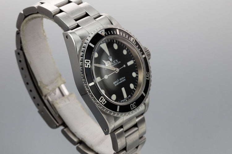 1978 Rolex Submariner 5513 with Mk I Maxi Dial