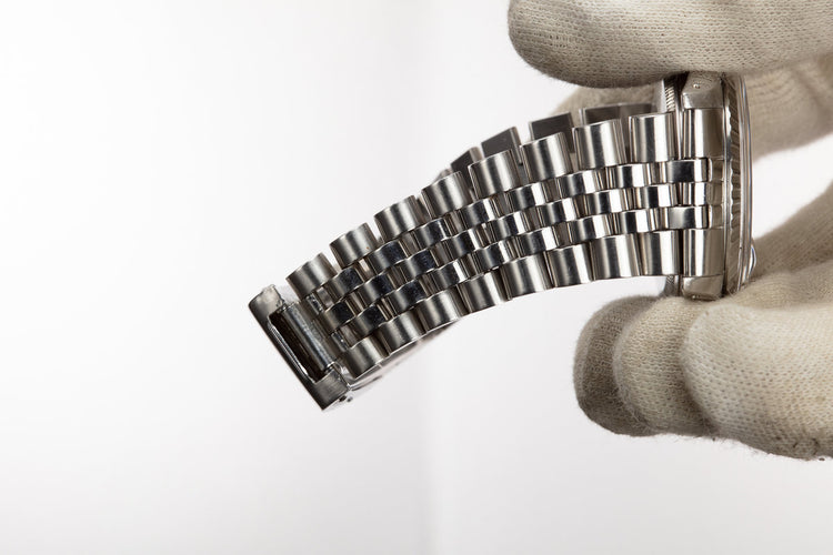 1974 Rolex DateJust 1603 Silver Sigma RAIL DIAL Dial