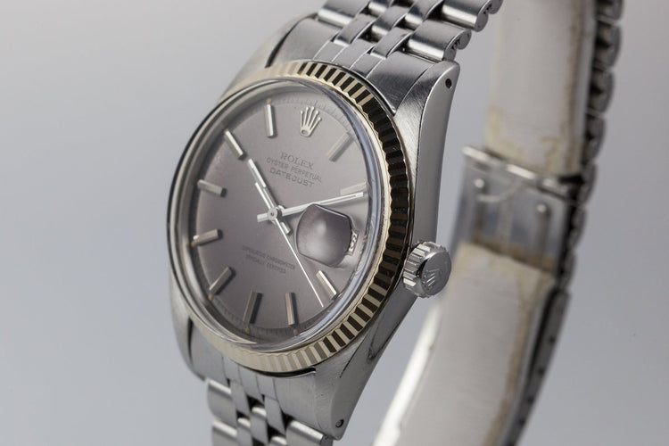 1968 Rolex Datejust 1601 Grey Dial