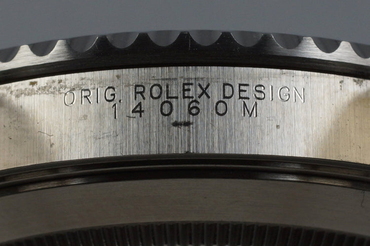 2010 Rolex Submariner 14060M with 4 Line Dial