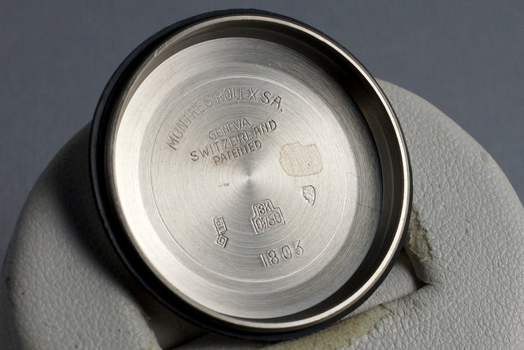 1972 Rolex WG Day-Date 1803 ‘Wide Boy’ Sigma Dial