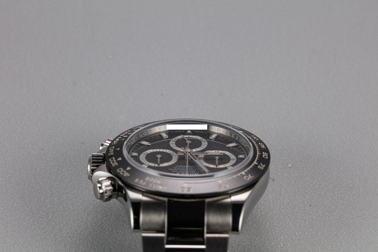 2018 Rolex Daytona 116500LN Black Dial with Box and Papers