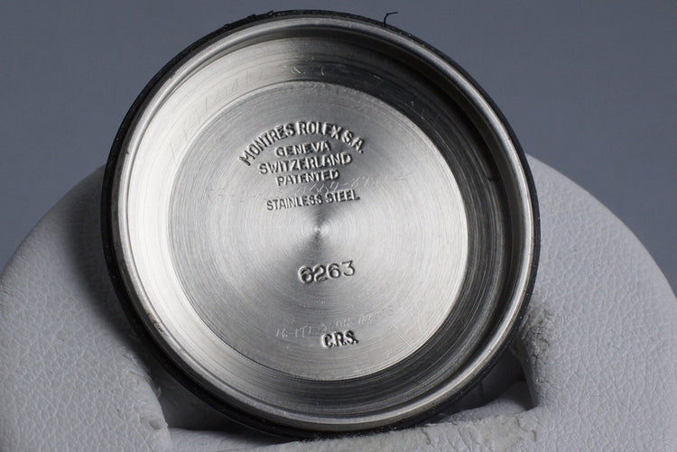 1979 Rolex Daytona 6263 Silver Big Red Daytona Dial