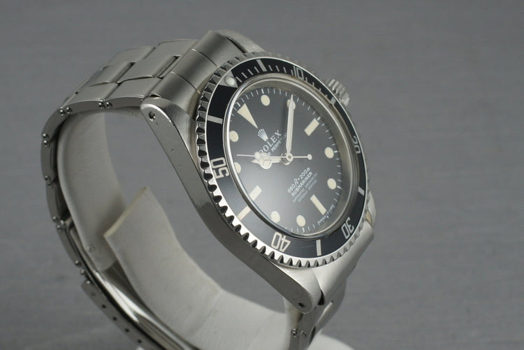 1970 Rolex Submariner 5512 with Feet First