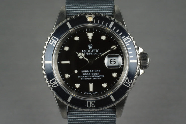 1995 Rolex Submariner 16610