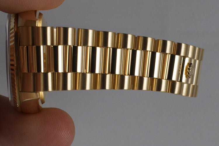 1989 Rolex YG Day-Date 18238 Champagne Dial with RSC Papers