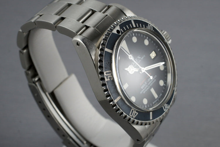1972 Rolex Red Submariner 1680 Mark IV Dial