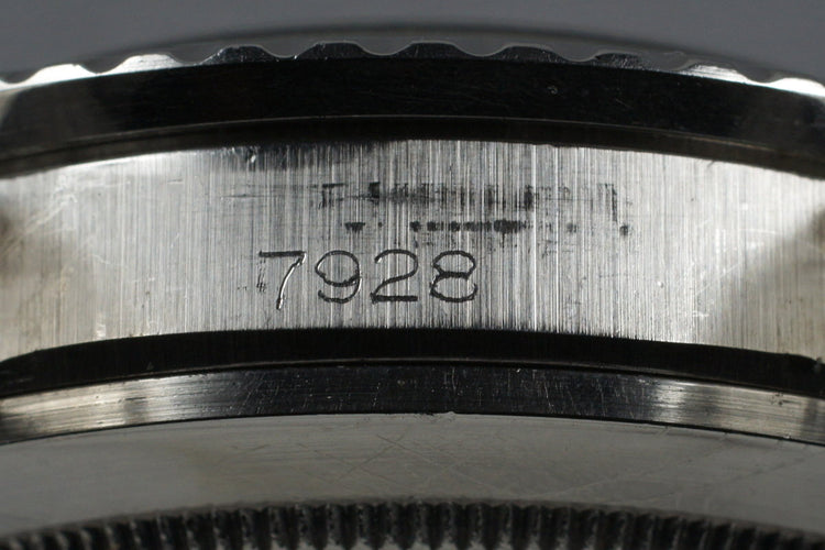 1965 Tudor Submariner 7928 Gilt Chapter Ring Dial