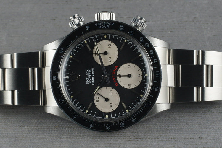 1978 Rolex Big Red Daytona 6263 with Black Dial