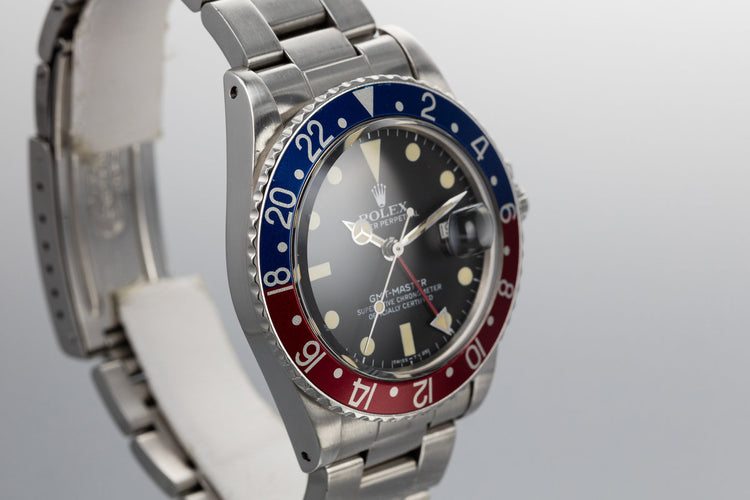 1981 Rolex GMT-Master 16750 "Pepsi" with Matte Dial