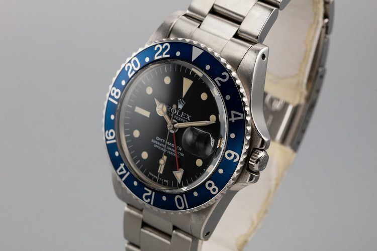 1976 Rolex GMT-Master 1675 "Blueberry"