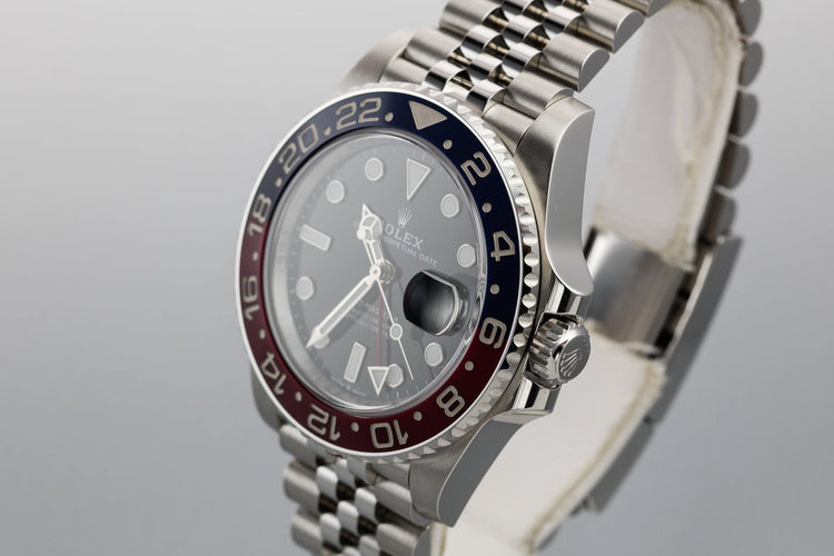Mint 2018 Rolex GMT-Master 126710BLRO "Pepsi" with Box and Papers