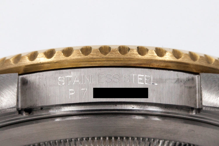 2000 Rolex Two Tone GMT II 16713 Black Dial