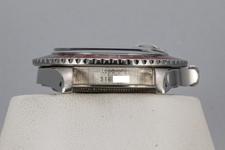 1971 Rolex GMT-Master 1675 Fat Font "Pepsi" Insert