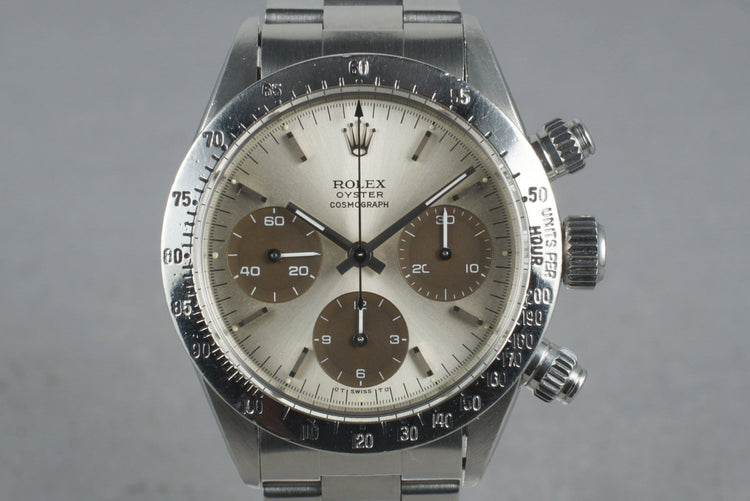 1972 Rolex Daytona 6265 Silver Tropical Dial