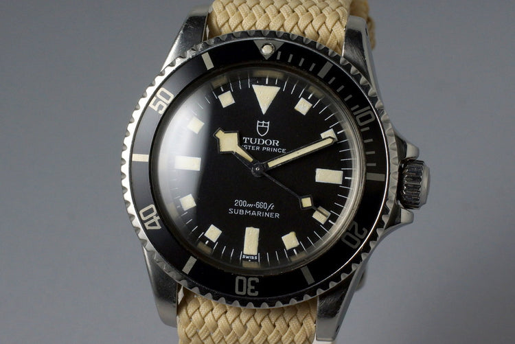 1968 Tudor Submariner 7016/0 Black Snowflake