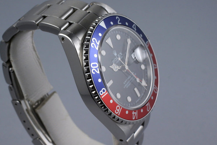 1996 Rolex GMT 16700 with Box and Papers