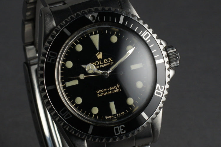 1964 Rolex Submariner 5513 with Glossy Gilt Dial