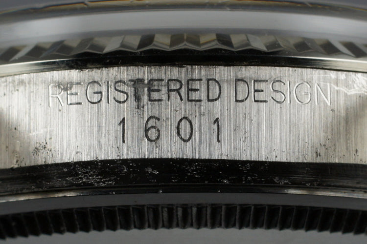 1971 Rolex Datejust 1601 ‘Wide Boy’ Dial