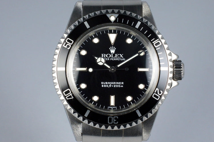 1967 Rolex Submariner 5513 Service Dial